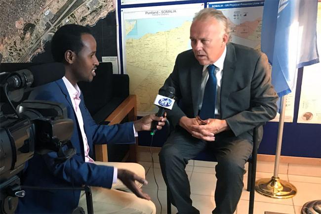 Top UN envoy to Somalia welcomes parliamentary review of media law