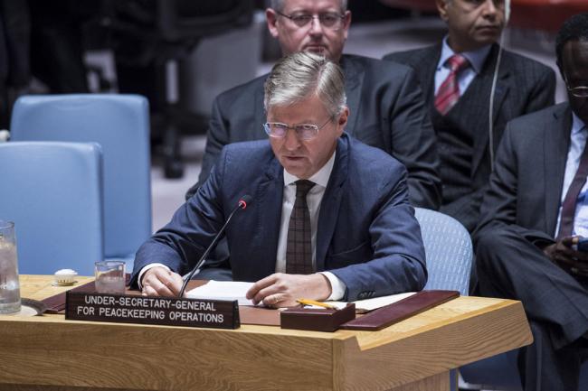 South Sudan's leaders must pull country back from 'impending abyss,' UN peacekeeping chief