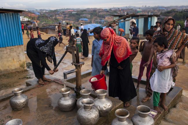 UNICEF warns of contaminated drinking water in camps for Rohingya refugees