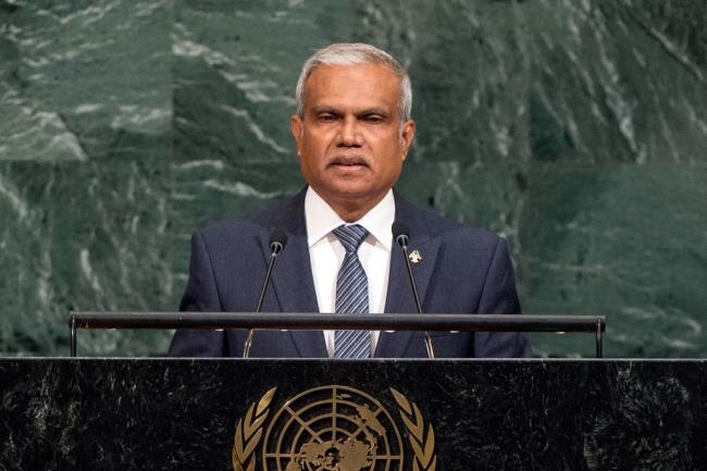Maldives at UN Assembly calls for stronger UN to tackle global crises 