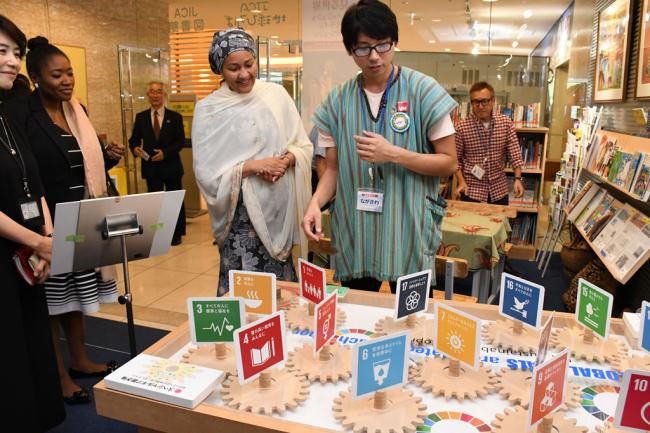 Global Goals embraced by Japanese society, UN deputy chief says, wrapping up Tokyo visit