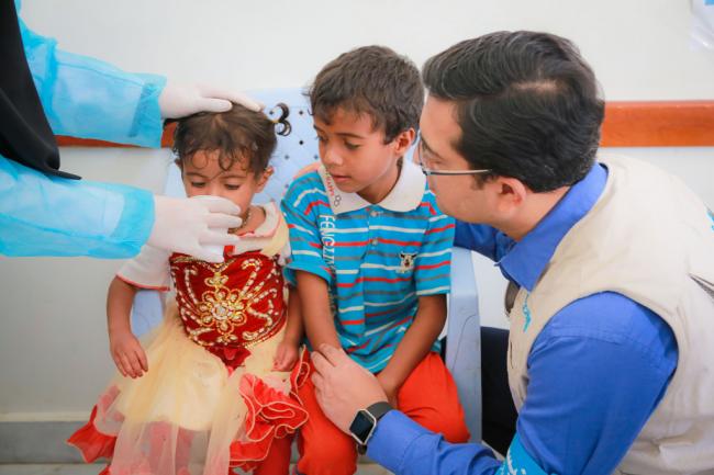 Rainy season worsens cholera crisis in Yemen; UN agencies deliver clean water, food