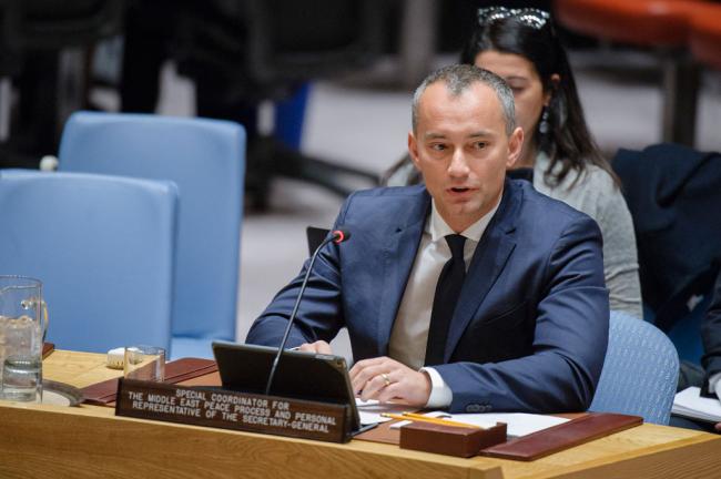  Amid rising tensions in Jerusalem, UN envoy warns of 'grave risk' of escalation in Middle East