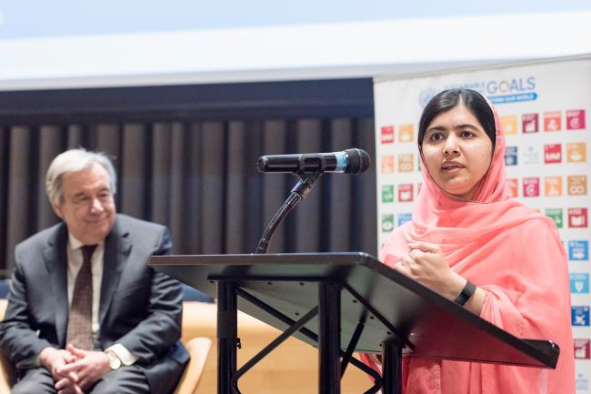 INTERVIEW: In new UN role, Malala Yousafzai seeks to inspire girls to stand up, speak out for rights