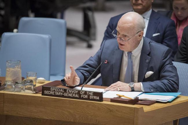  â€˜Moment of crisisâ€™ in Syria calls for serious search for political solution â€“ UN envoy