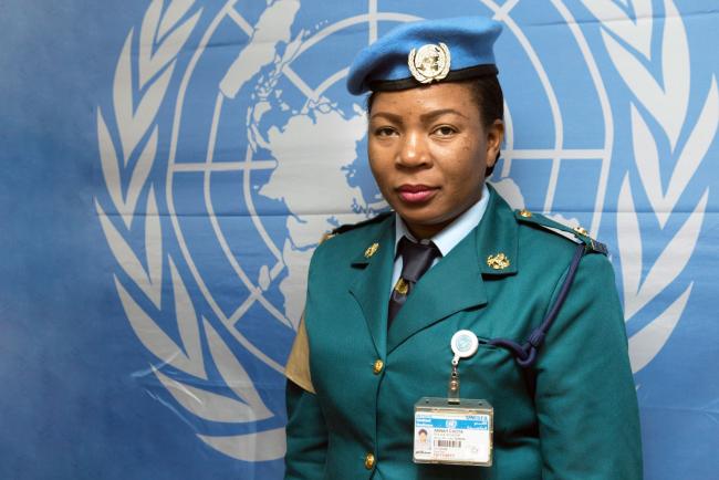 FEATURE: A womanâ€™s strength is unlimited, says award-winning UN peacekeeper