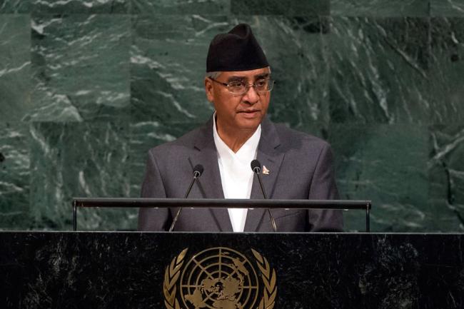 Global challenges â€˜a litmus testâ€™ for leadership, Nepal Prime Minister tells UN Assembly