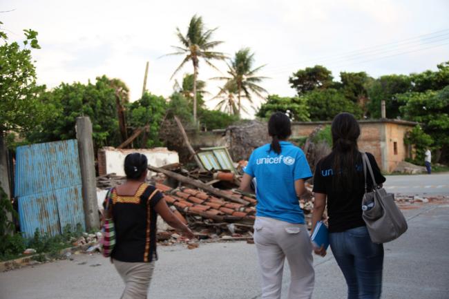 UNICEF expands relief efforts in Latin America and Caribbean after month of â€˜relentlessâ€™ natural disasters