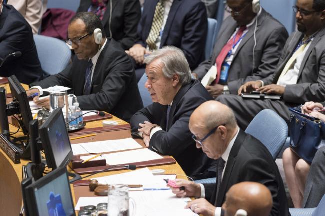  UN chief urges Security Council to 'be ambitious' in supporting Sahel anti-terror force