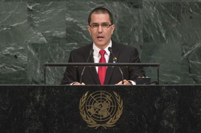 In UN address, Venezuela decries effects of capitalism as enemy of Mother Nature New York, Sept 26(Just Earth News): Echoing the sentiments of other speakers from the Latin American and Caribbean, the Minister for Foreign Affairs of Venezuela told the