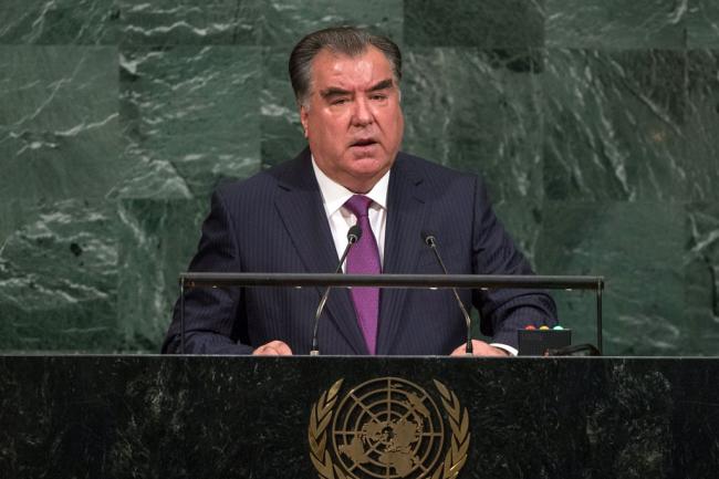 UN must bolster role in coordinating Member Statesâ€™ efforts to tackle challenges, Tajik leader says