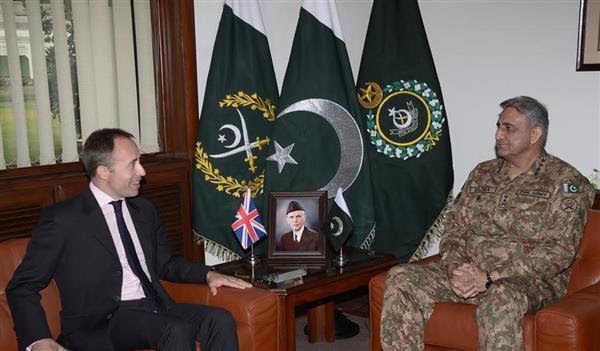 British High Commissioner meets Pakistan Army Chief