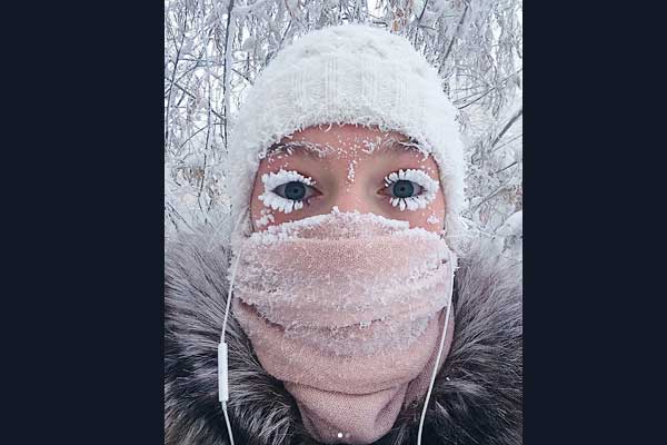 Frozen eyelashes, thermometer burst as temperature touches record low at coldest inhabited place on Earth