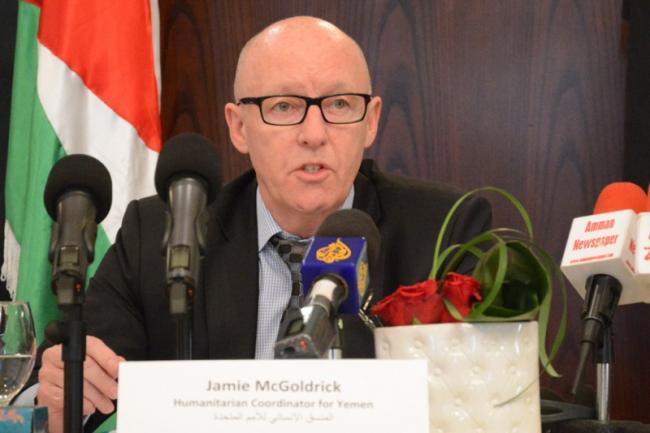 Giving voice to Yemenâ€™s voiceless: Jamie McGoldrick reflects on two years leading UNâ€™s relief effort