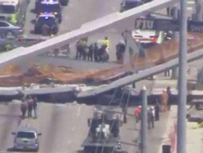 US: Four dies in Florida university bridge collapse