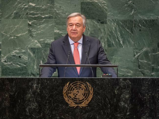 â€˜Our future rests in solidarity,â€™ commitment to rules-based order, UN chief tells world leaders