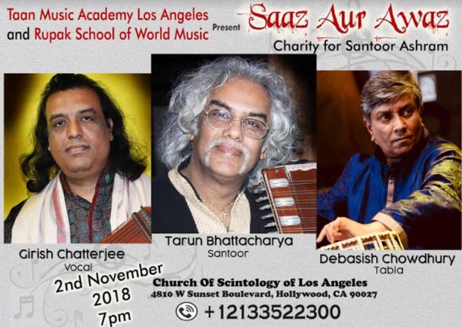 Santoor maestro Pandit Tarun Bhattacharjee to regale audience in Los Angeles in November 