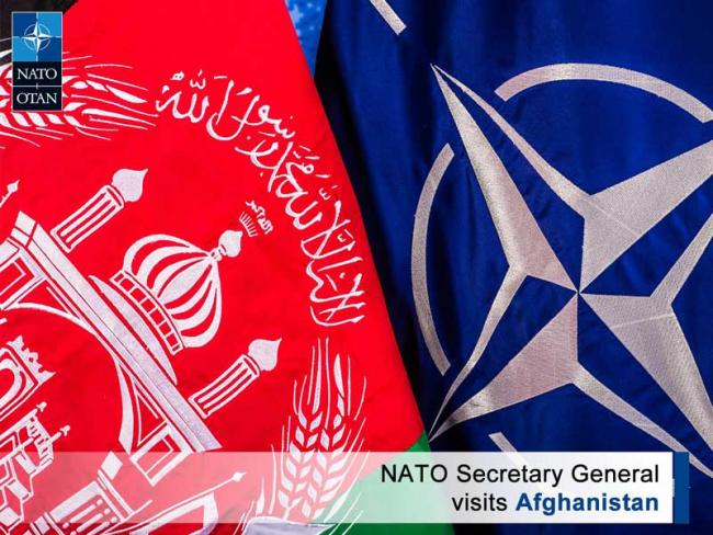 NATO Secretary General visits Afghanistan