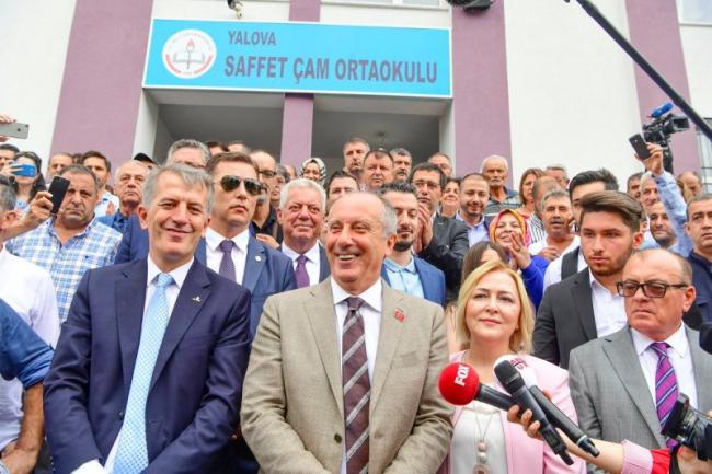 Muharrem Ince won 31% of the votes and finished second in the polls. Image: twitter.com/vekilince