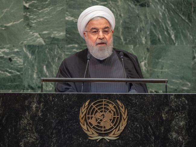 Denouncing US decision to pull out of nuclear deal, Iranian President says talks can resume, but threats and sanctions must end