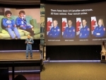 Canadian astronaut David Saint-Jacques talks about his upcoming journey into space at the Ontario Science Centre