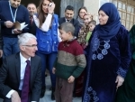 In Damascus, UN aid chief outlines measures to improve response to Syrian crisis in 2018