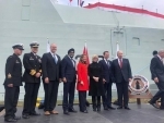 Canada PM Justin Trudeau's wife Sophie names country's first Arctic and offshore patrol ship