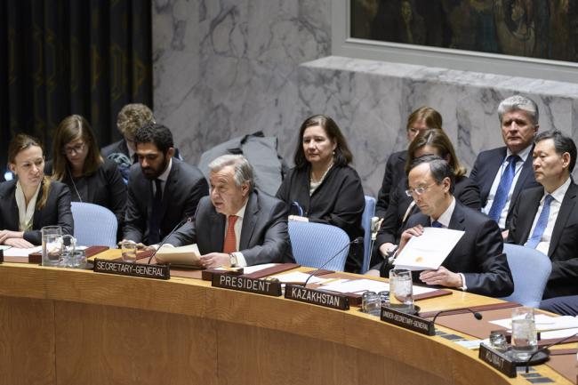 UN chief spotlights potential offered by cooperation among countries of Central Asia and Afghanistan
