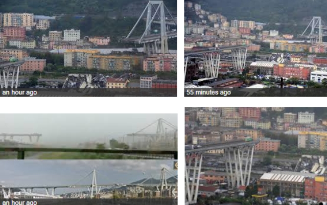 Italy: Genoa bridge collapses, 11 dies