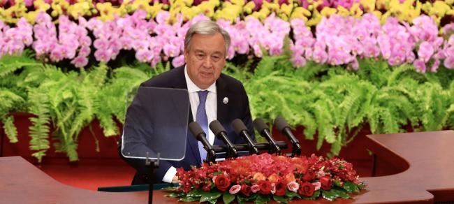 In Beijing, UN chief urges China, Africa for a win-win collaboration for â€˜the future we wantâ€™