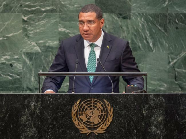 At UN, Jamaica urges partnerships to tackle climate impacts, economic fragility in small islands