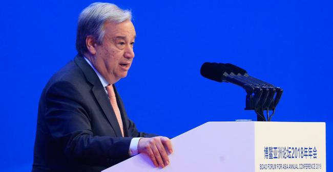 At Asian forum, UN chief calls for more equitable globalization, urgent action on climate change