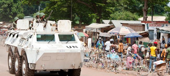 UN chief condemns attack against â€˜blue helmetsâ€™ in Central African Republic