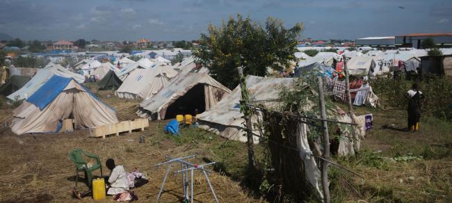 New home for scores of South Sudan's displaced
