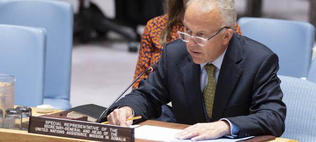 Somaliaâ€™s destiny lies in the hands of the people, highlights outgoing UN envoy