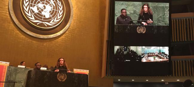 Students gather at UN to â€˜Remember Slavery,â€™ honour those who suffered brutal slave trade