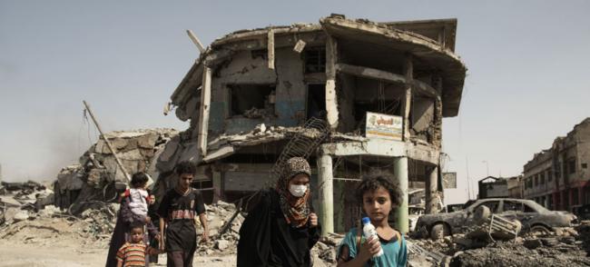â€˜Worst devastation I have seen,â€™ says UN refugee envoy Angelina Jolie, as she visits West Mosul