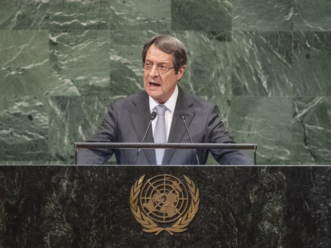 Cyprus President urges collective leadership to address â€˜root causesâ€™ of worldâ€™s crises