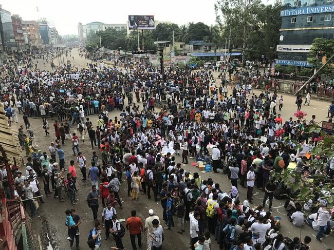 Human Rights Watch asks Bangladesh government to stop attacks on student protesters, critics