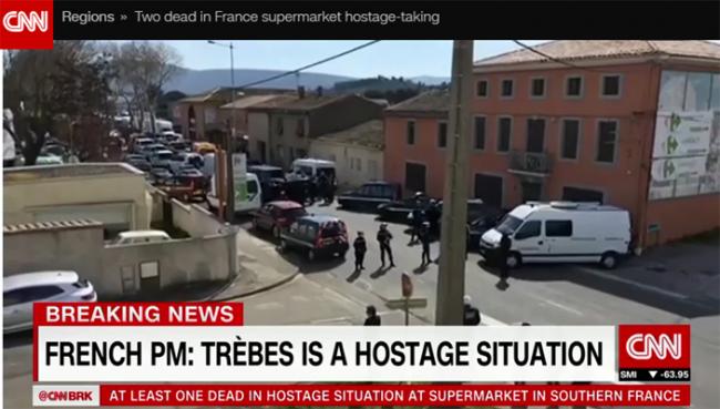 France: Security forces kill TrÃ¨bes supermarket gunman