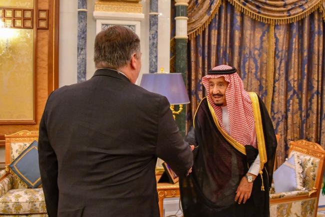 Mike Pompeo meets Saudi King, discusses issue of Jamal Khashoggi's disappearance 