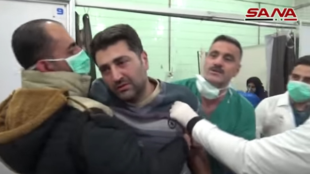Toxic gas attack in Syria leaves over 100 people hospitalised