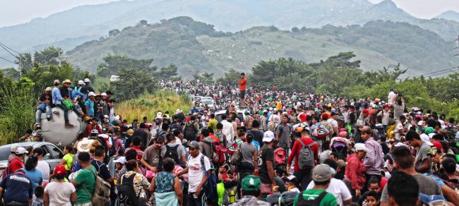 UN agency assists Central American caravan migrants, voices concern for receiving countries