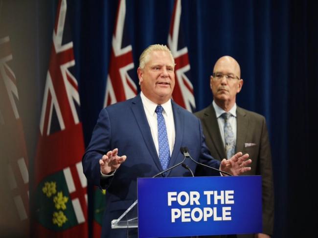 Canada: Will reduce size and cost of government, says Ontario premier Ford