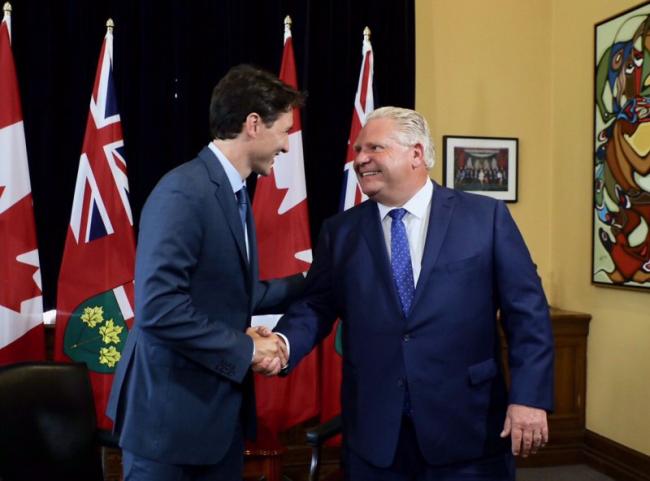 Canada: Ontario Premier Doug Ford calls meeting with PM Trudeau as 'productive'