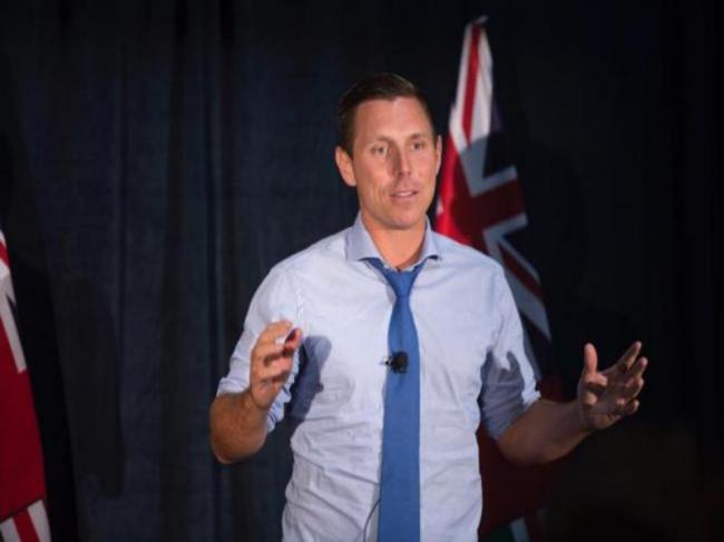 Patrick Brown attends PC leadership campaign event