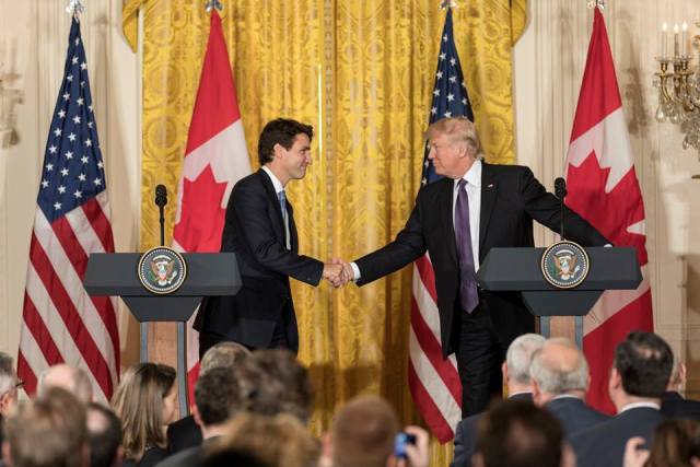 Canada PM Trudeau urges US not to snap NAFTA ties just for 'winning'