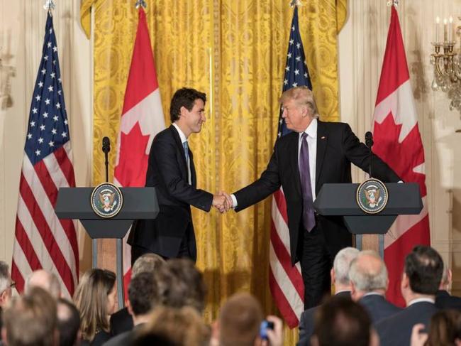 US President Trump re-launches attack on Canada PM Trudeau over trade tariffs