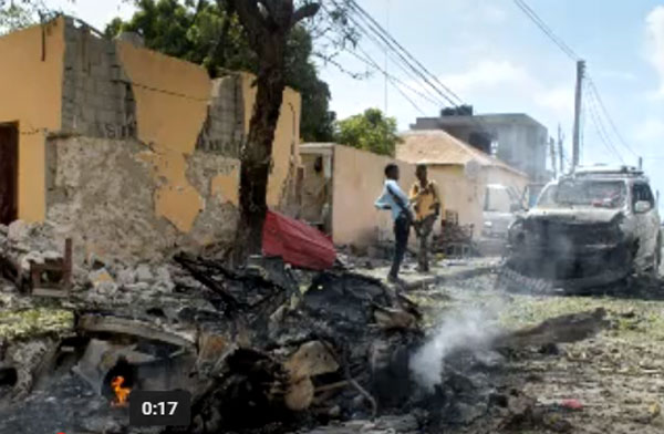 Car bomb rocks Somali interior ministry, several feared killed
