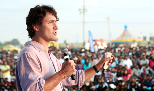 Canada PM Justin Trudeau greets all Indians on India's 72nd Independence Day